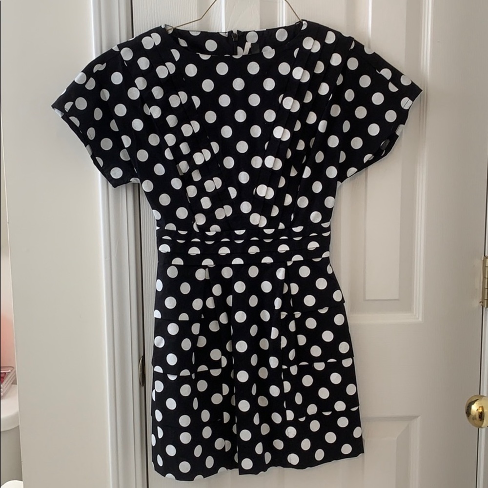 Topshop polka dot dress